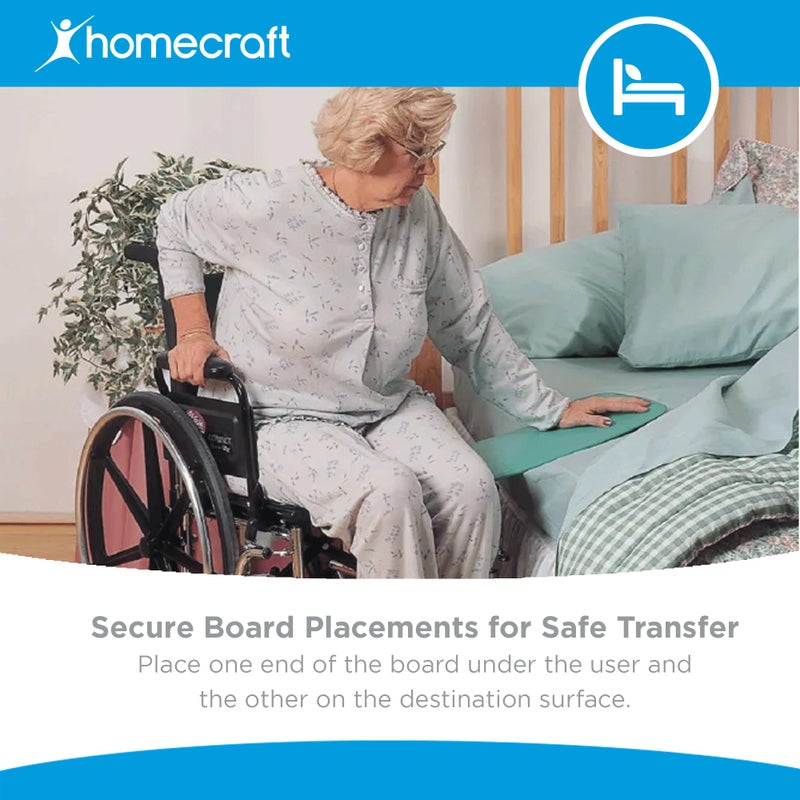 Days Curved Transfer Board with Handles, 27-5/8" 336 lbs. Capacity - Image 4